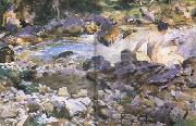 John Singer Sargent Mountain Stream (mk18) Germany oil painting artist